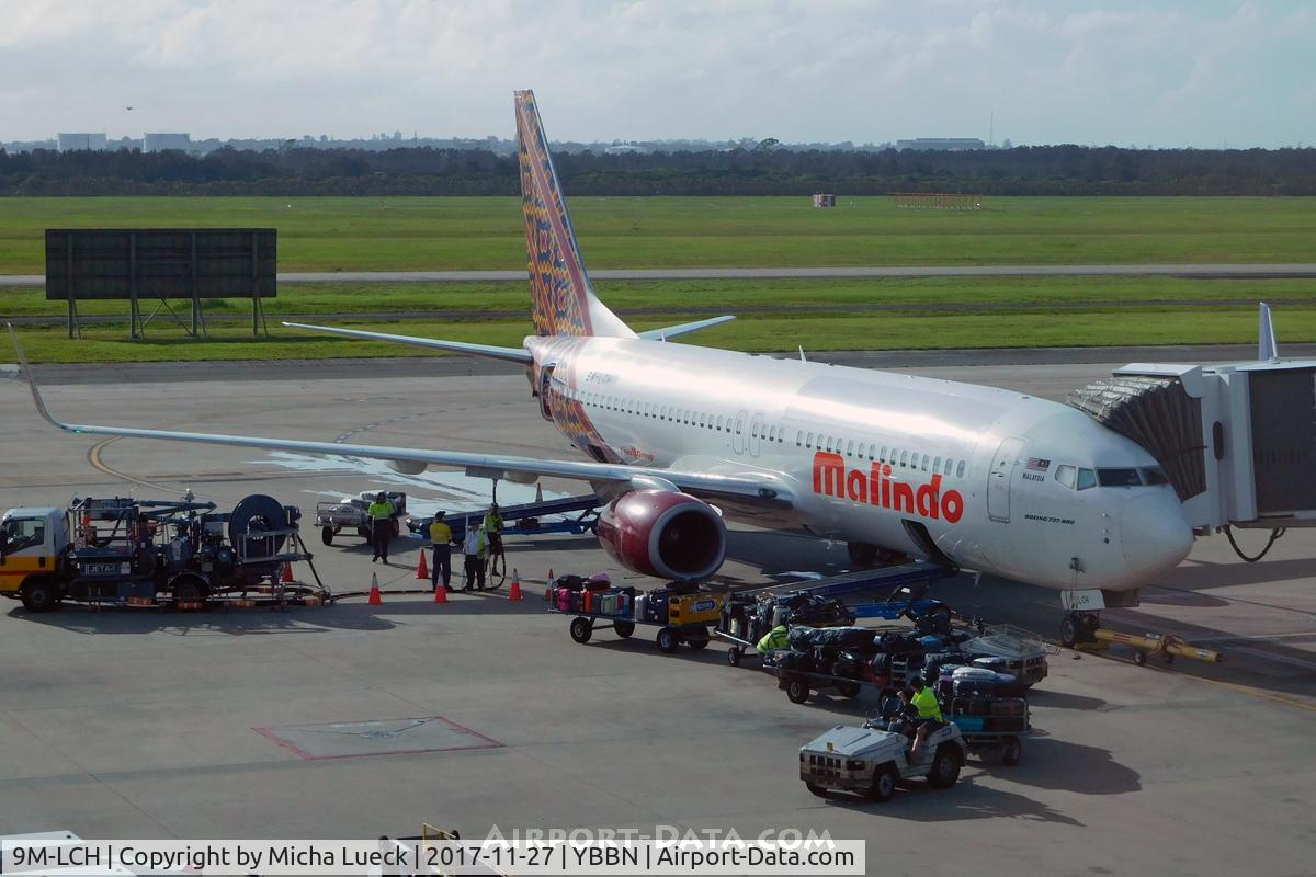 9M-LCH, 2014 Boeing 737-8GP C/N 39821, At Brisbane