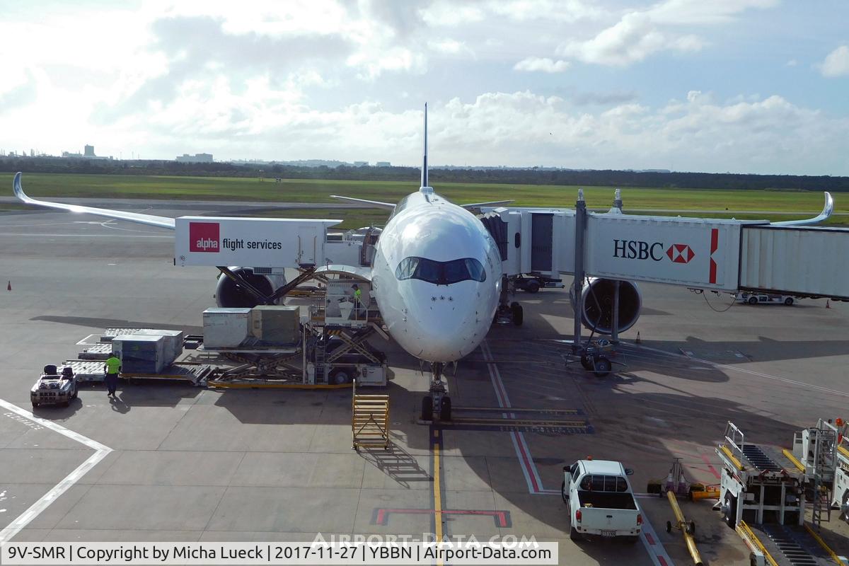 9V-SMR, 2017 Airbus A350-941 C/N 140, Just 2 months old