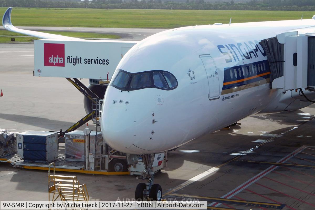 9V-SMR, 2017 Airbus A350-941 C/N 140, Just 2 months old