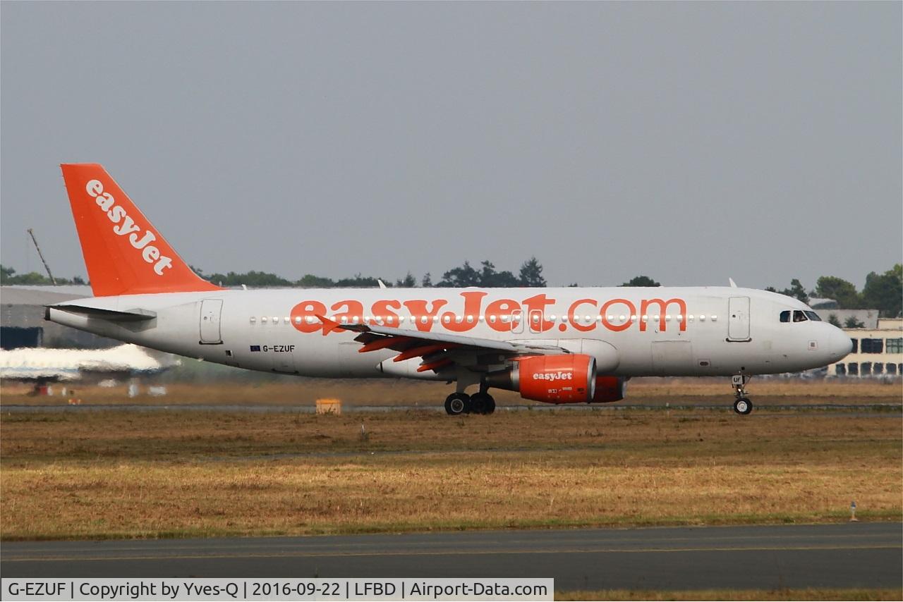 G-EZUF, 2011 Airbus A320-214 C/N 4676, Airbus A320-214, Taxiing, Bordeaux Mérignac airport (LFBD-BOD)