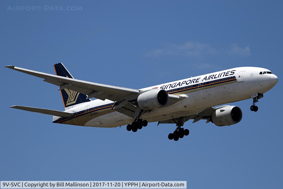 9V-SVC, 2001 Boeing 777-212/ER C/N 28526, FINALS