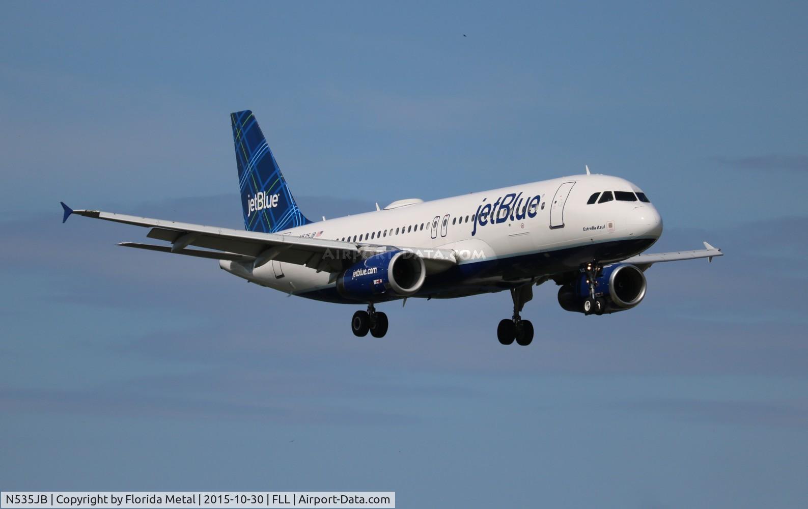 N535JB, 2002 Airbus A320-232 C/N 1739, Jet Blue