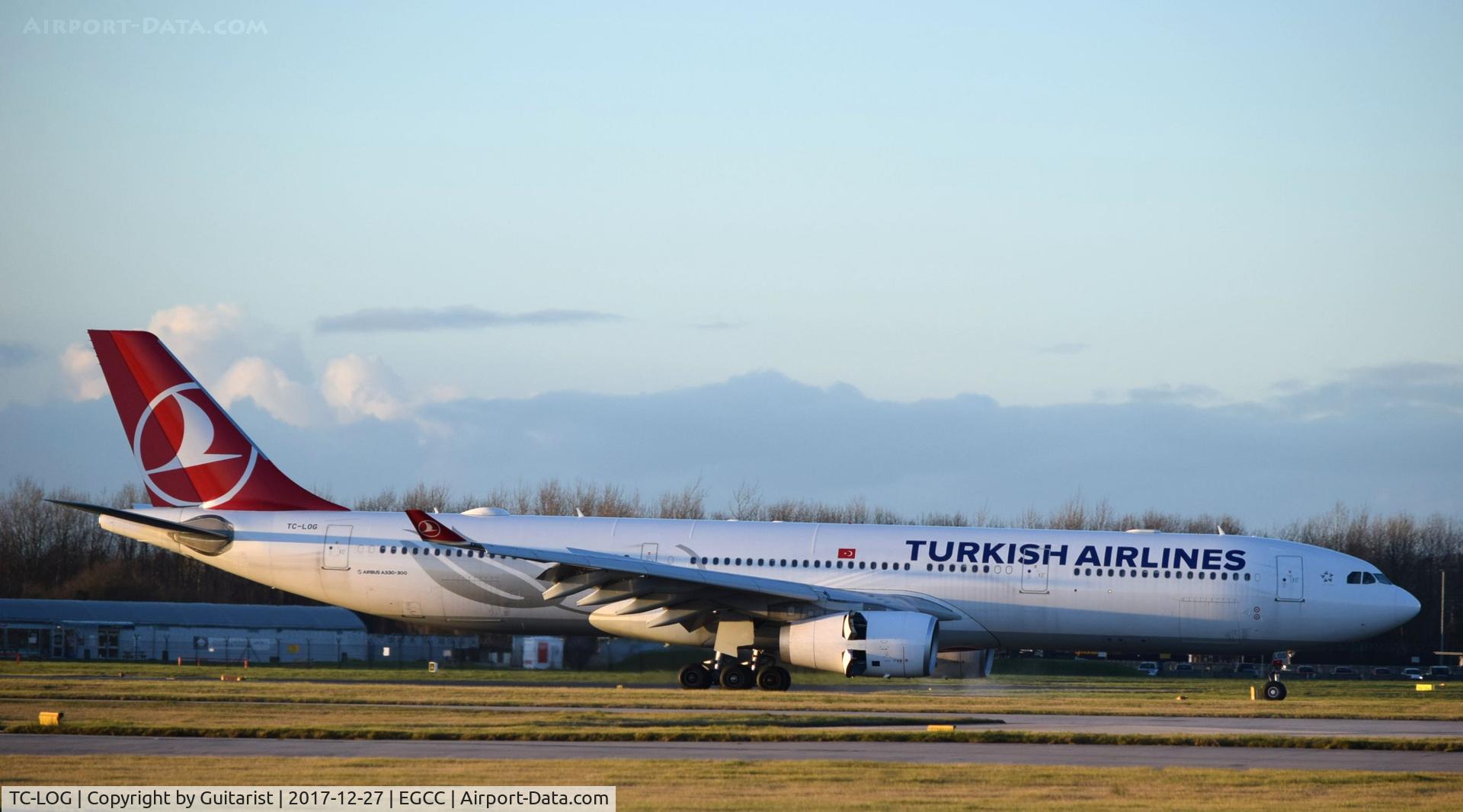 TC-LOG, 2016 Airbus A330-343 C/N 1651, At Manchester
