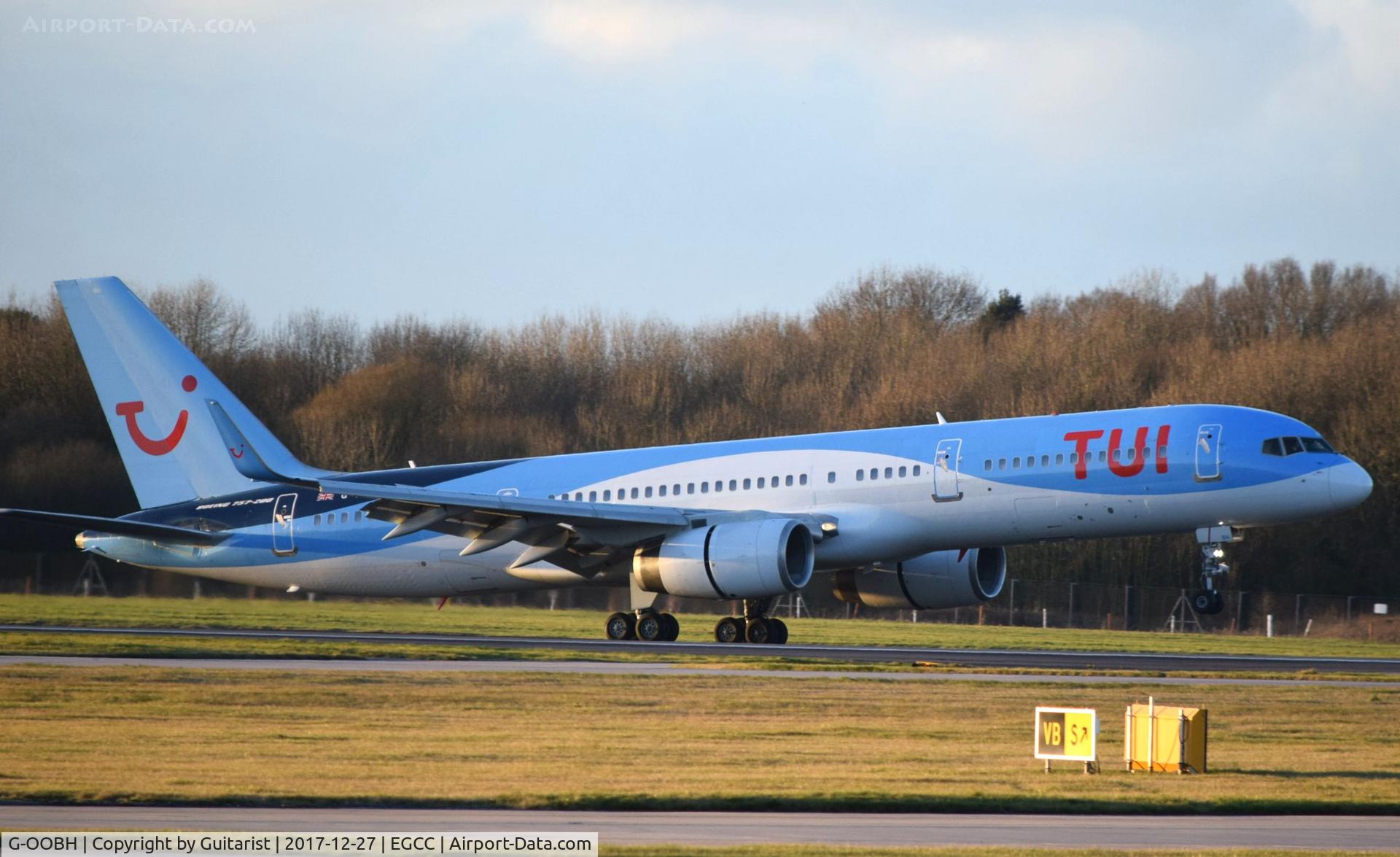 G-OOBH, 1999 Boeing 757-236 C/N 29944, At Manchester