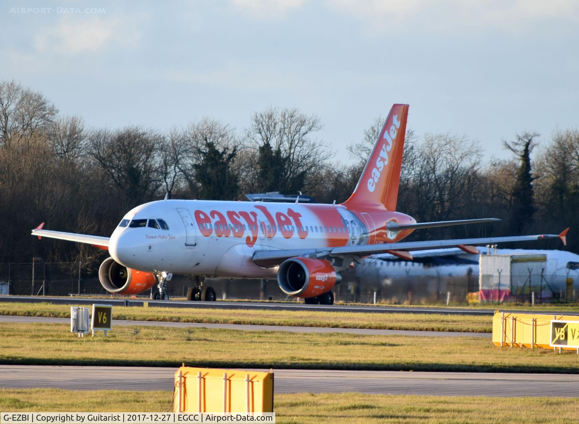 G-EZBI, 2006 Airbus A319-111 C/N 3003, At Manchester