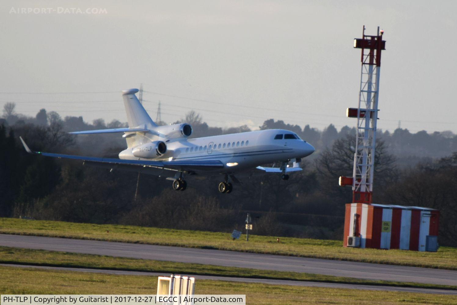 PH-TLP, 2015 Dassault Falcon 7X C/N 259, At Manchester