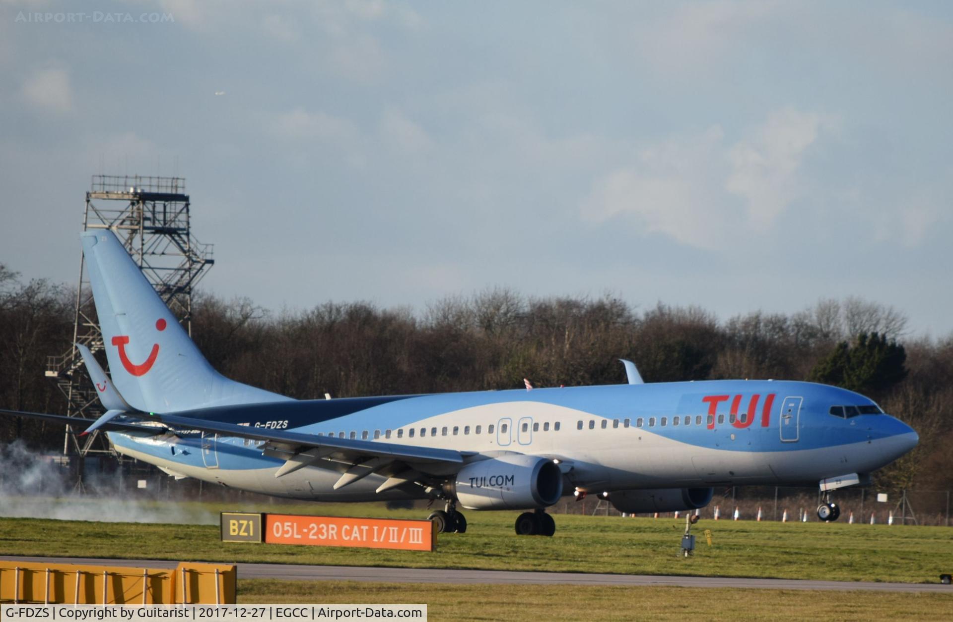 G-FDZS, 2009 Boeing 737-8K5 C/N 35147, At Manchester