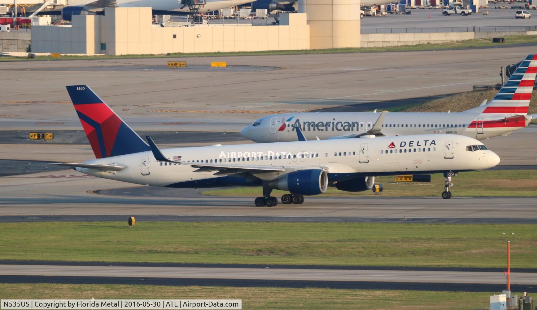 N535US, 1995 Boeing 757-251 C/N 26482, Delta