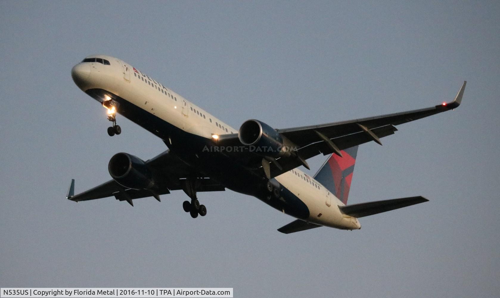 N535US, 1995 Boeing 757-251 C/N 26482, Delta