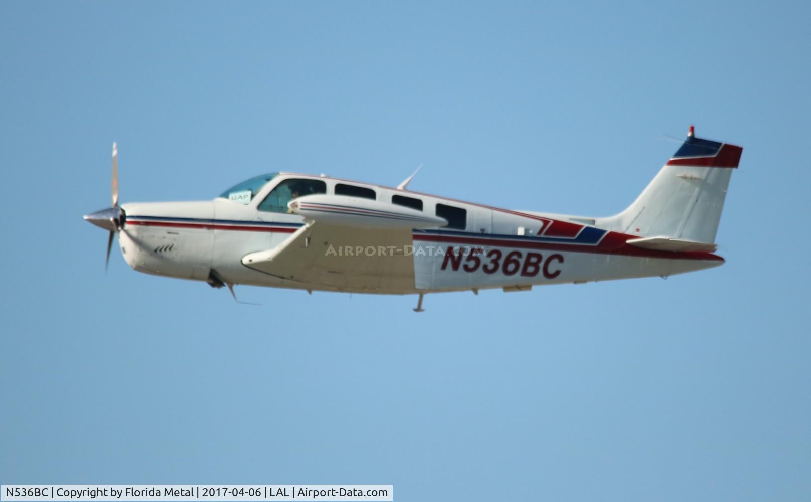 N536BC, 1984 Beech A36 Bonanza 36 C/N E-2160, Beech A36