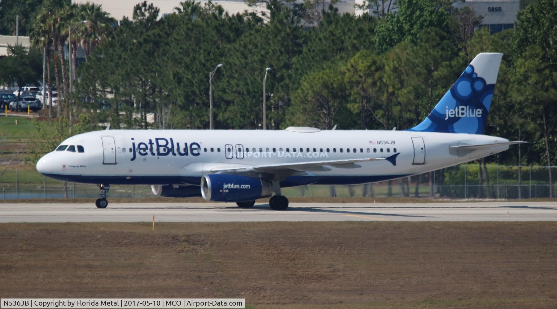 N536JB, 2002 Airbus A320-232 C/N 1784, Jet Blue