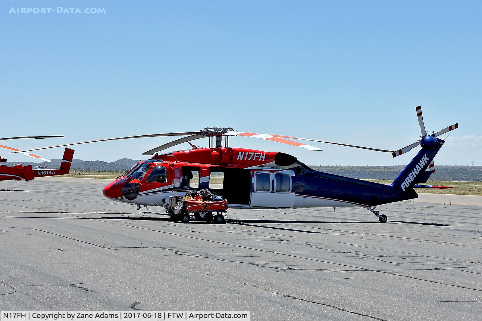 N17FH, 1980 Sikorsky UH-60A Black Hawk C/N 70.227, On the ramp at Santa Fe municipal.