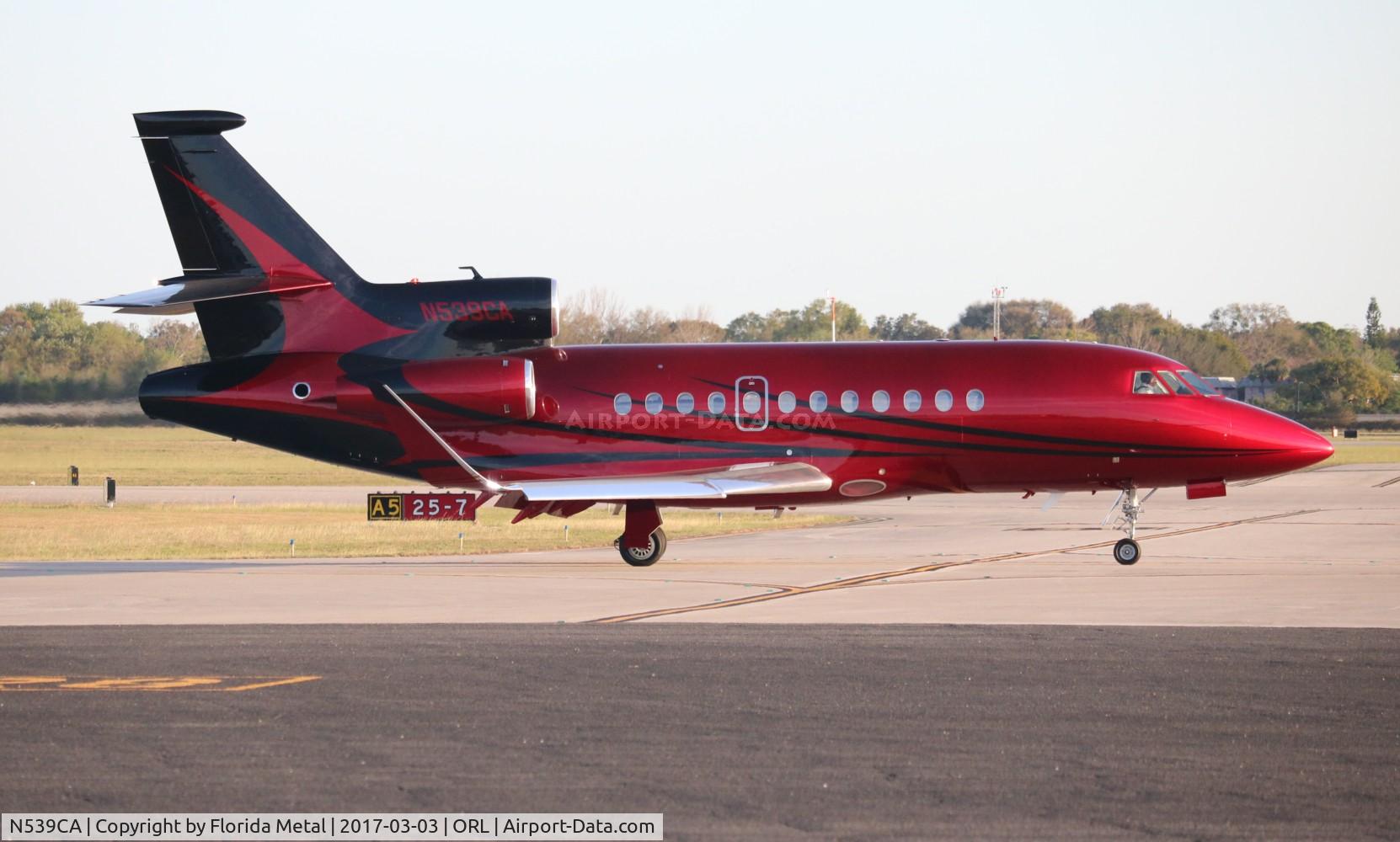 N539CA, 2007 Dassault Falcon 900EX C/N 181, Falcon 900EX