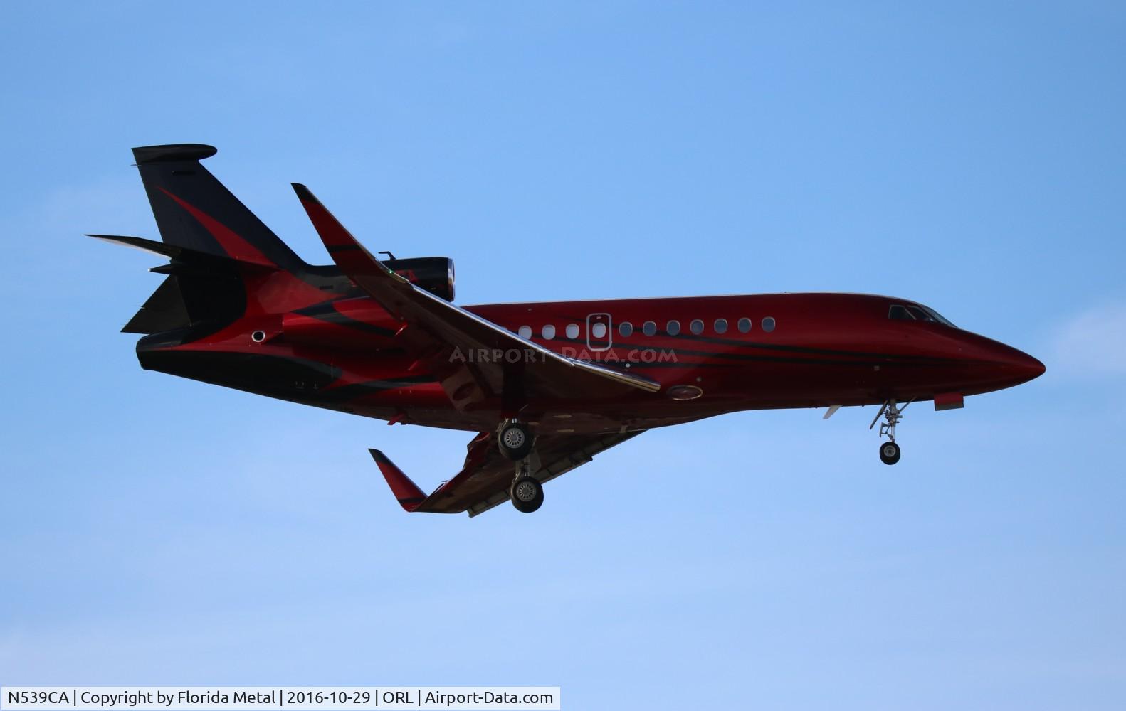 N539CA, 2007 Dassault Falcon 900EX C/N 181, Falcon 900EX