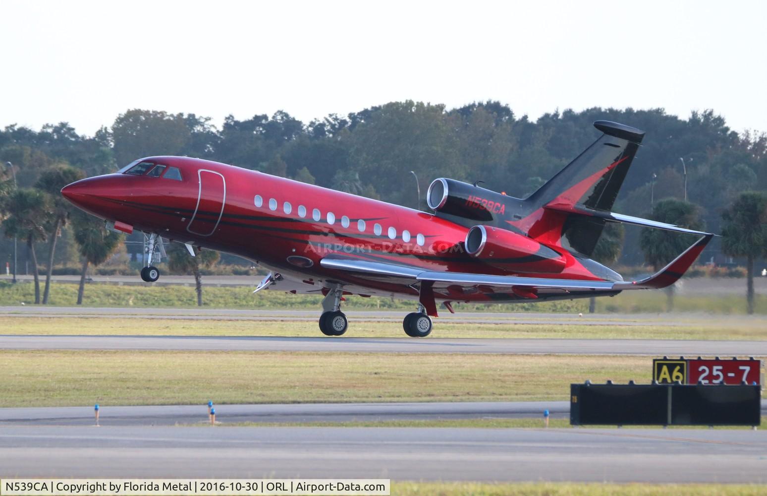 N539CA, 2007 Dassault Falcon 900EX C/N 181, Falcon 900EX
