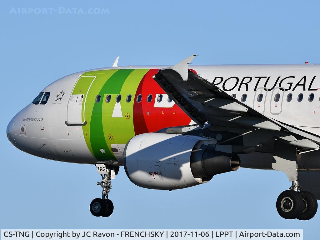CS-TNG, 1998 Airbus A320-214 C/N 945, Mouzinho da Silveira