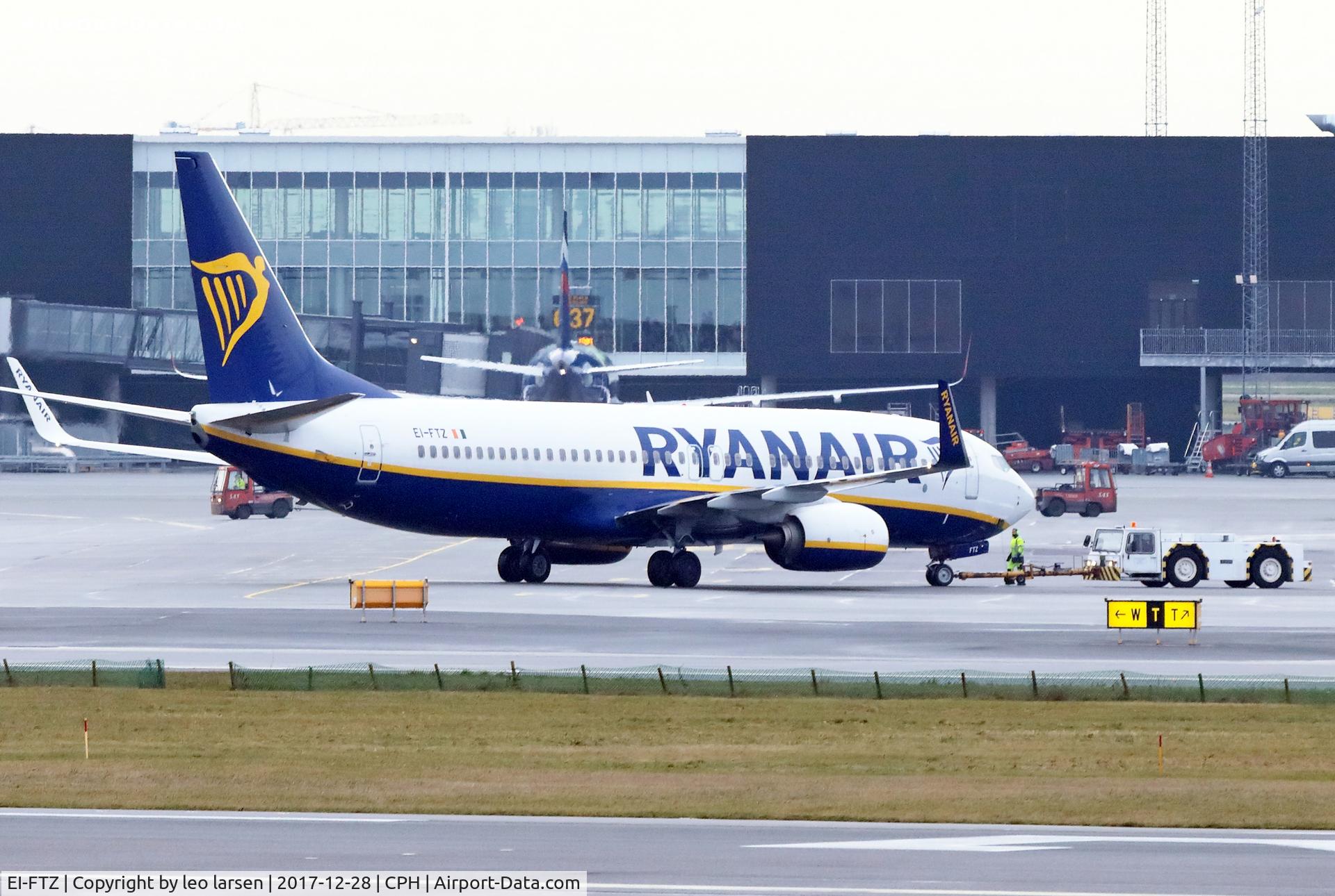 EI-FTZ, 2017 Boeing 737-8AS C/N 44773, Copenhagen 28.12.2017