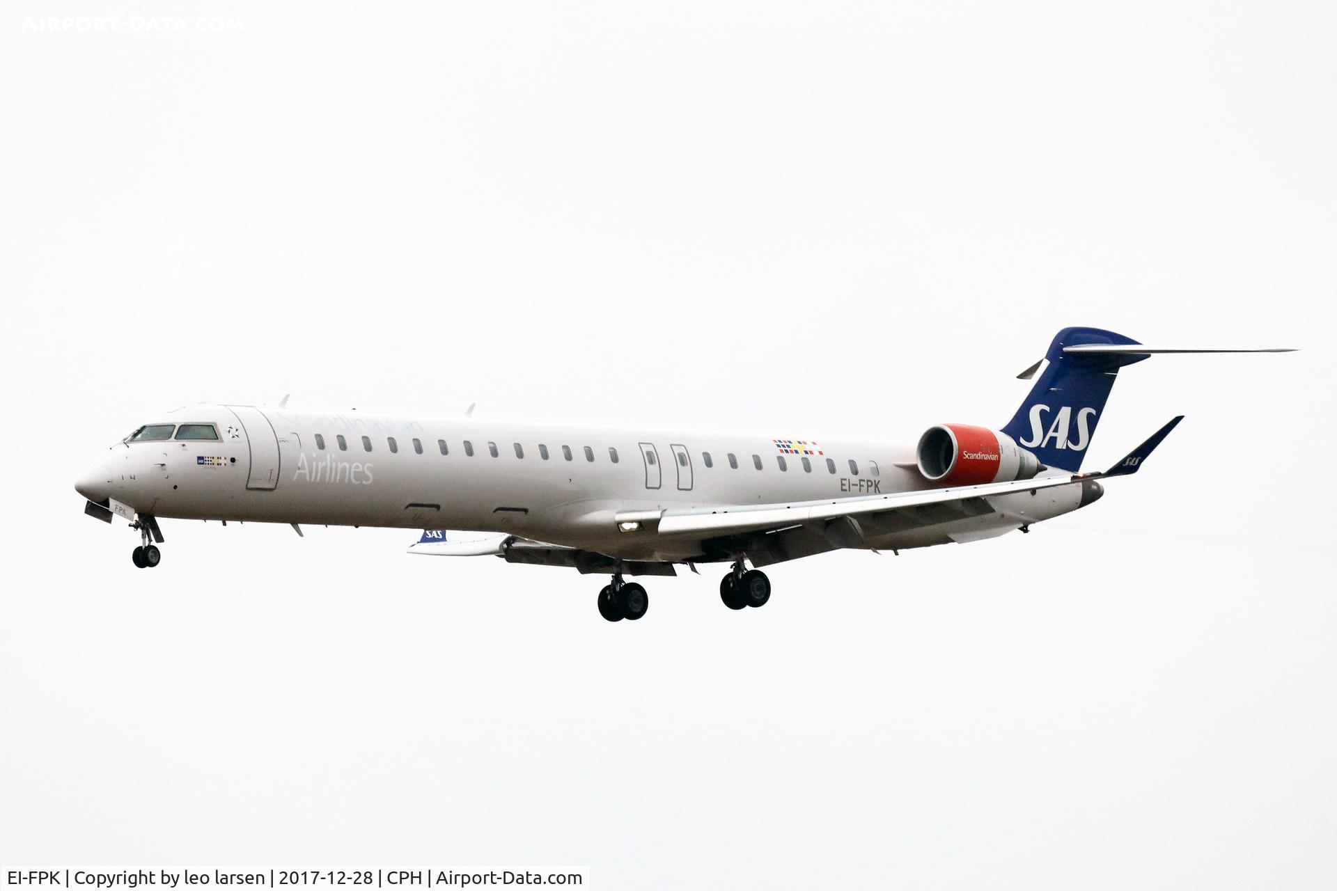 EI-FPK, 2016 Bombardier CRJ-900LR (CL-600-2D24) C/N 15428, Copenhagen 28.12.2017