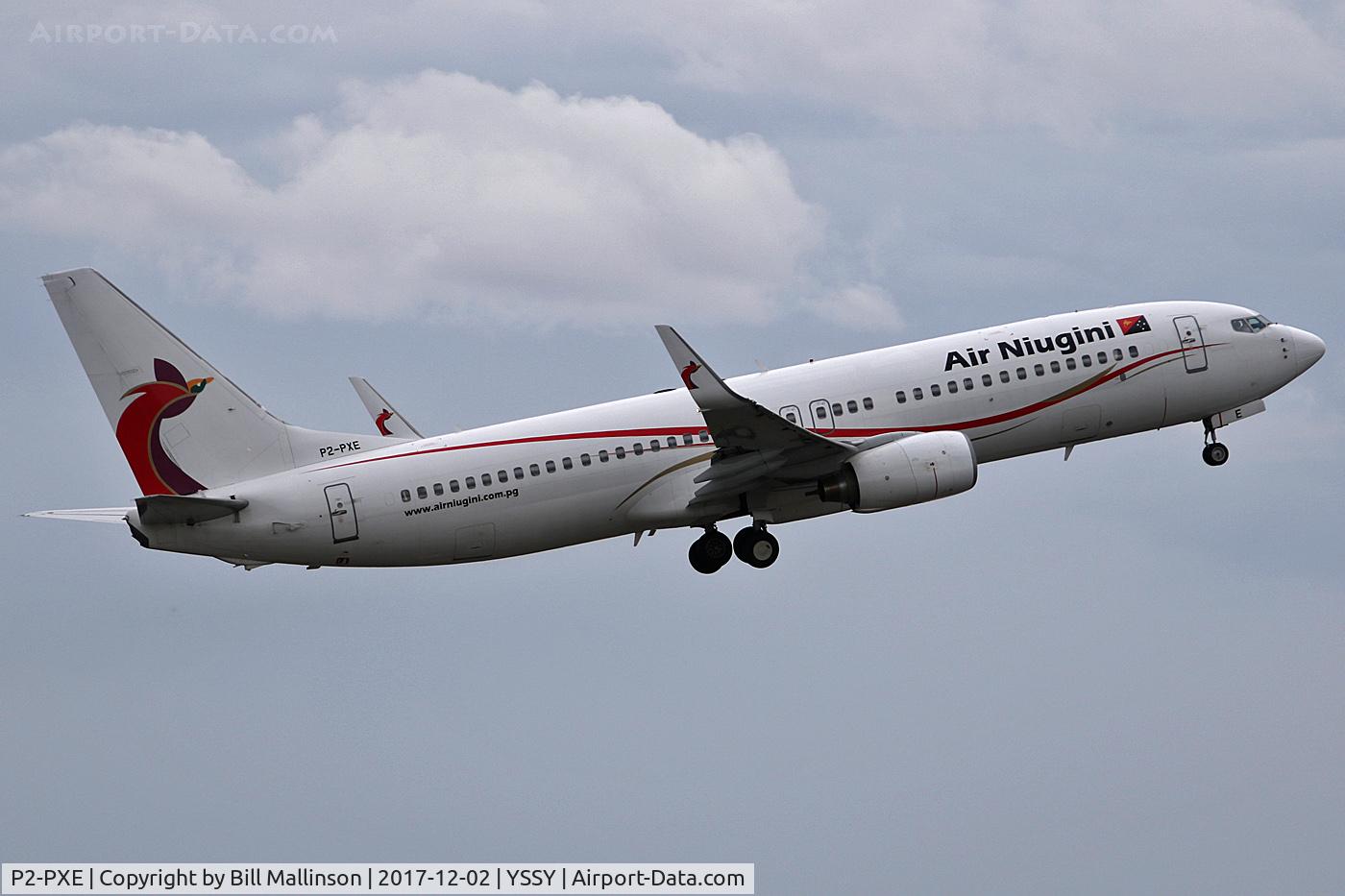 P2-PXE, 2005 Boeing 737-8BK C/N 33024, AWAY HOME