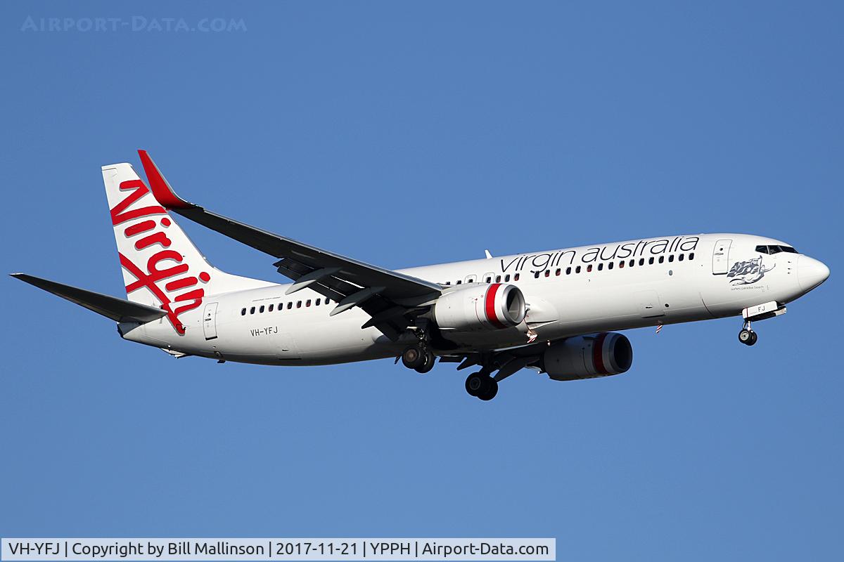 VH-YFJ, 2012 Boeing 737-8FE C/N 41001, FINALS TO 21