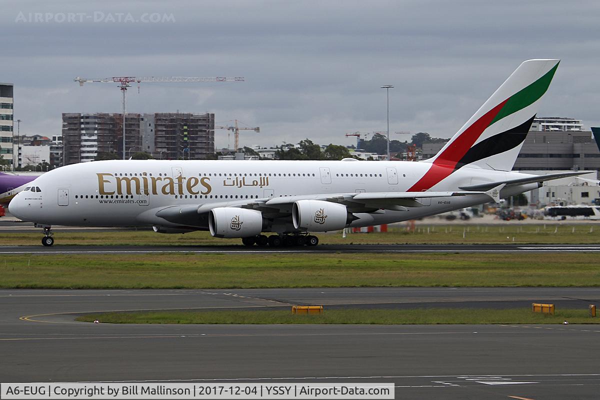 A6-EUG, 2016 Airbus A380-861 C/N 219, BEFORE THE RAIN