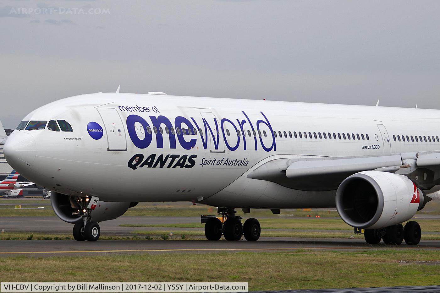 VH-EBV, 2012 Airbus A330-202 C/N 1365, TAXIING