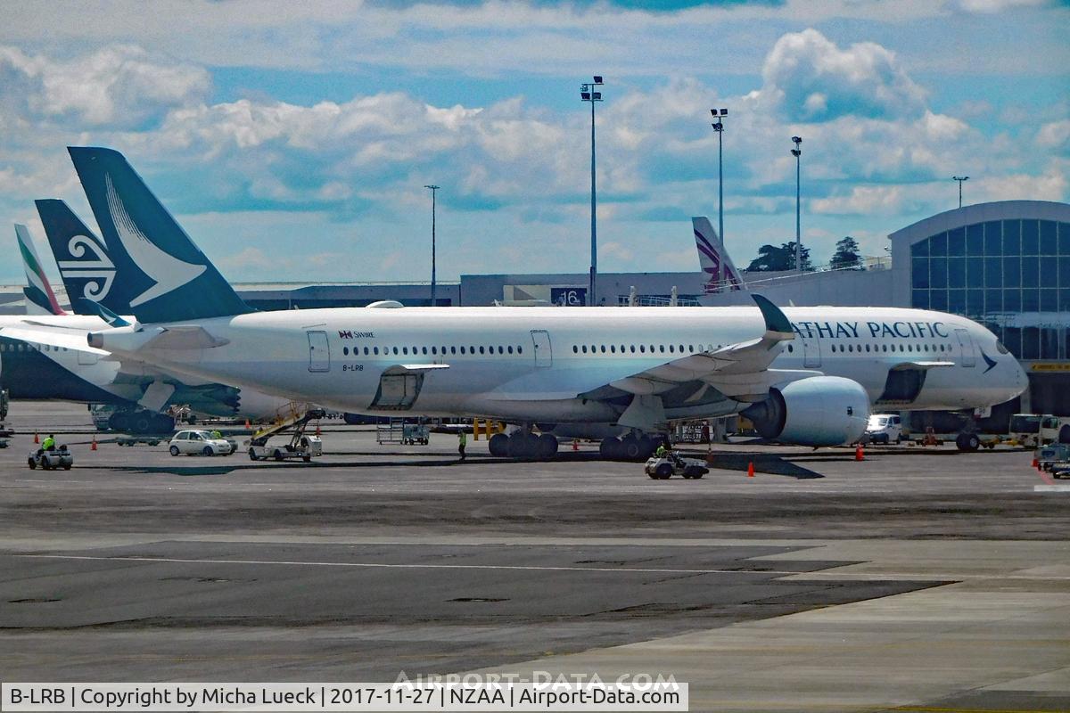 B-LRB, 2016 Airbus A350-941 C/N 032, At Auckland