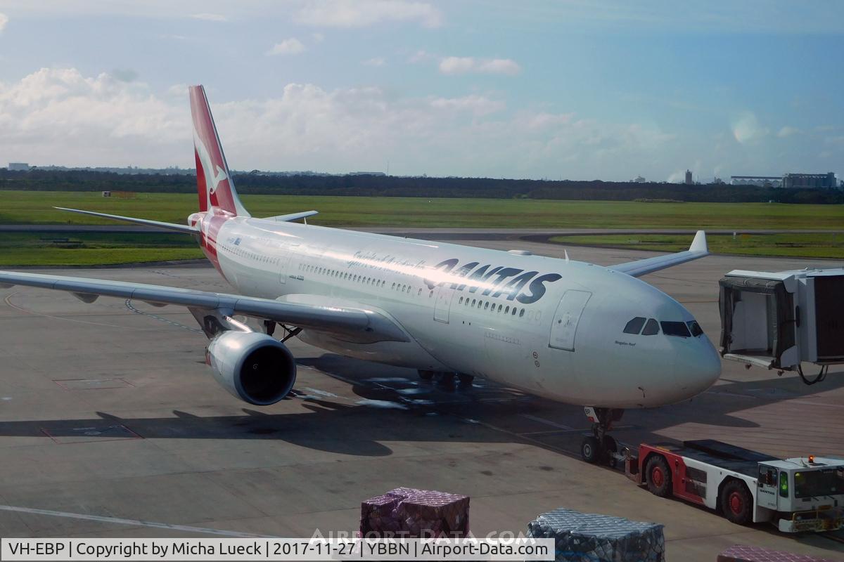 VH-EBP, 2010 Airbus A330-202 C/N 1174, At Brisbane