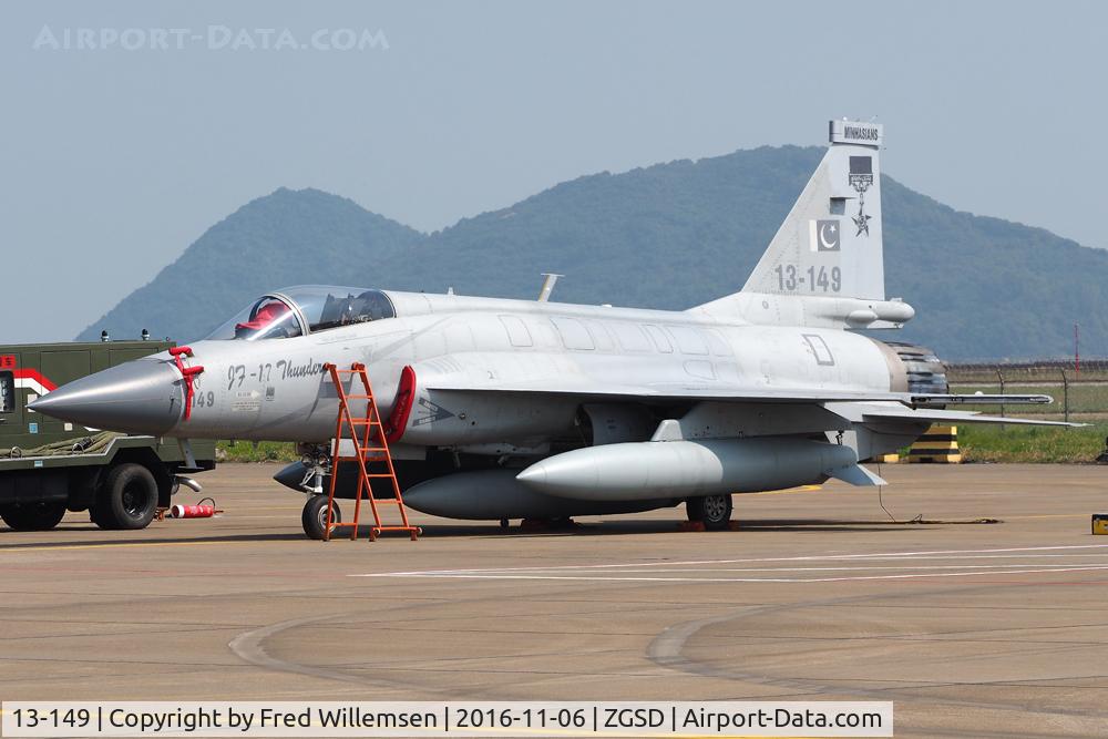 13-149, Chengdu JF-17 C/N FC10141, 2sq markings