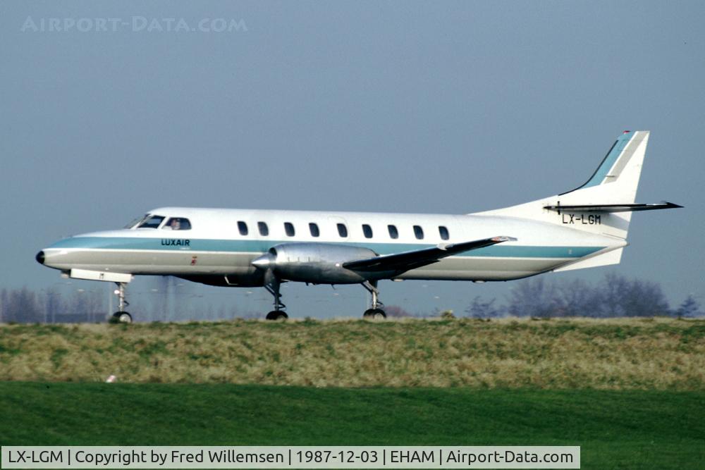 LX-LGM, 1987 Fairchild SA-227AC Metro III C/N AC-670B, LUXAIR