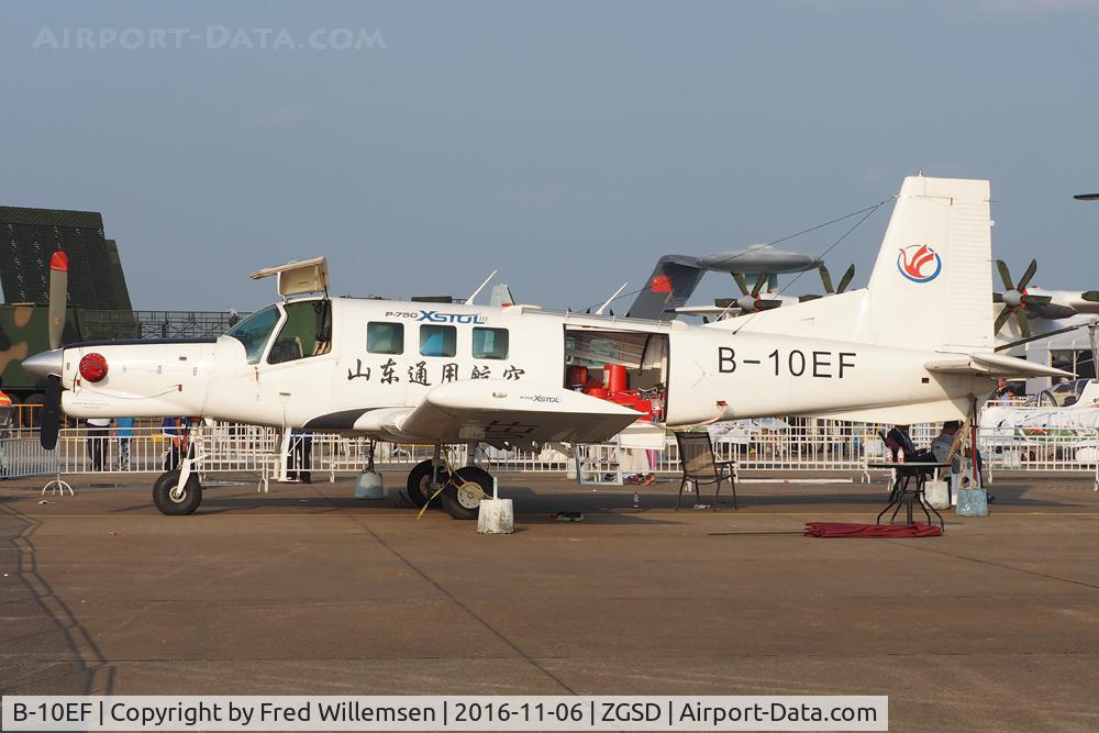 B-10EF, Pacific Aerospace P-750 XSTOL C/N 202, 