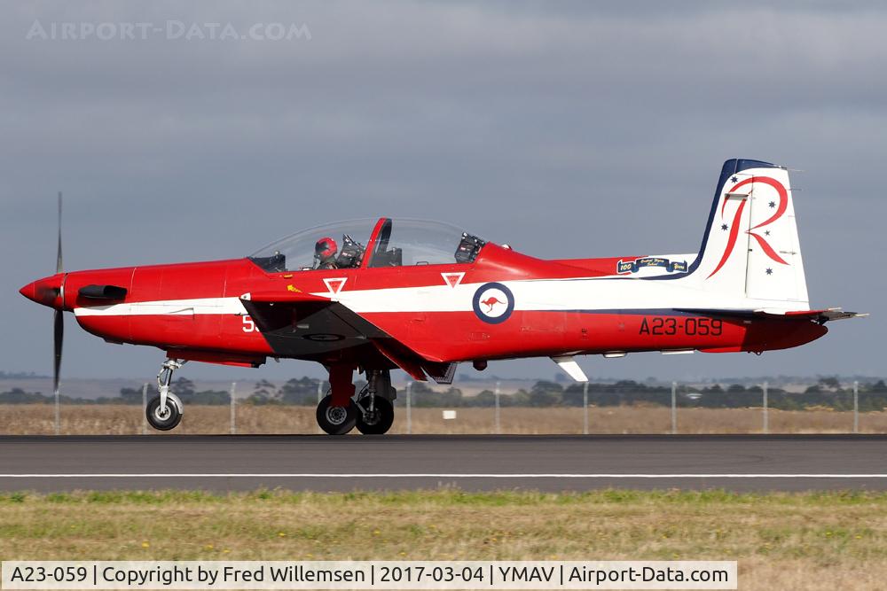 A23-059, Pilatus PC-9A C/N 559, ROULETTES