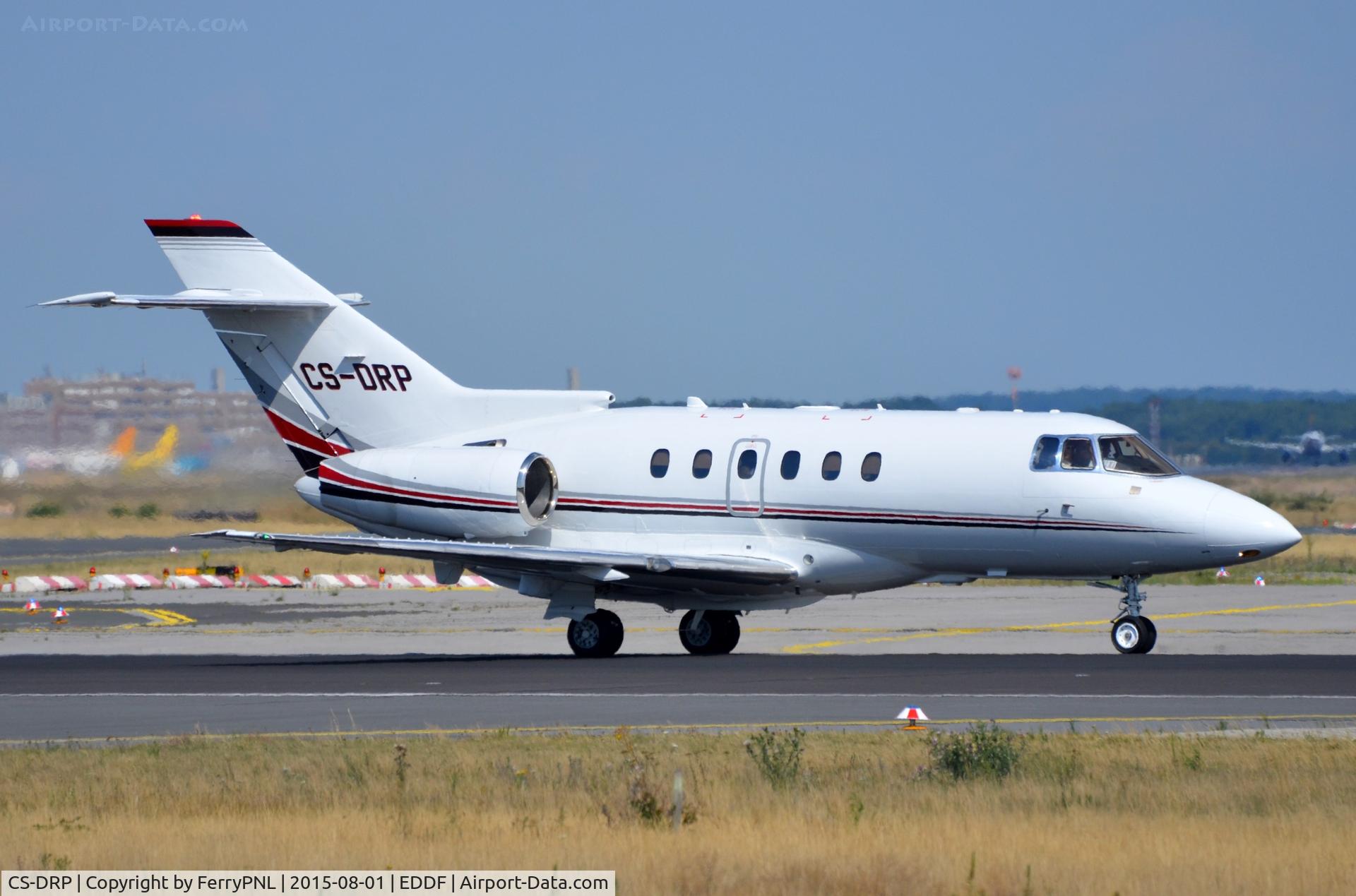 CS-DRP, 2006 Raytheon Hawker 800XP C/N 258779, Netjets HS800XP departing FRA