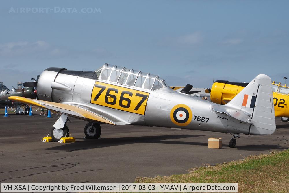 VH-XSA, 1944 North American SNJ-4 Texan C/N 88-09857, 