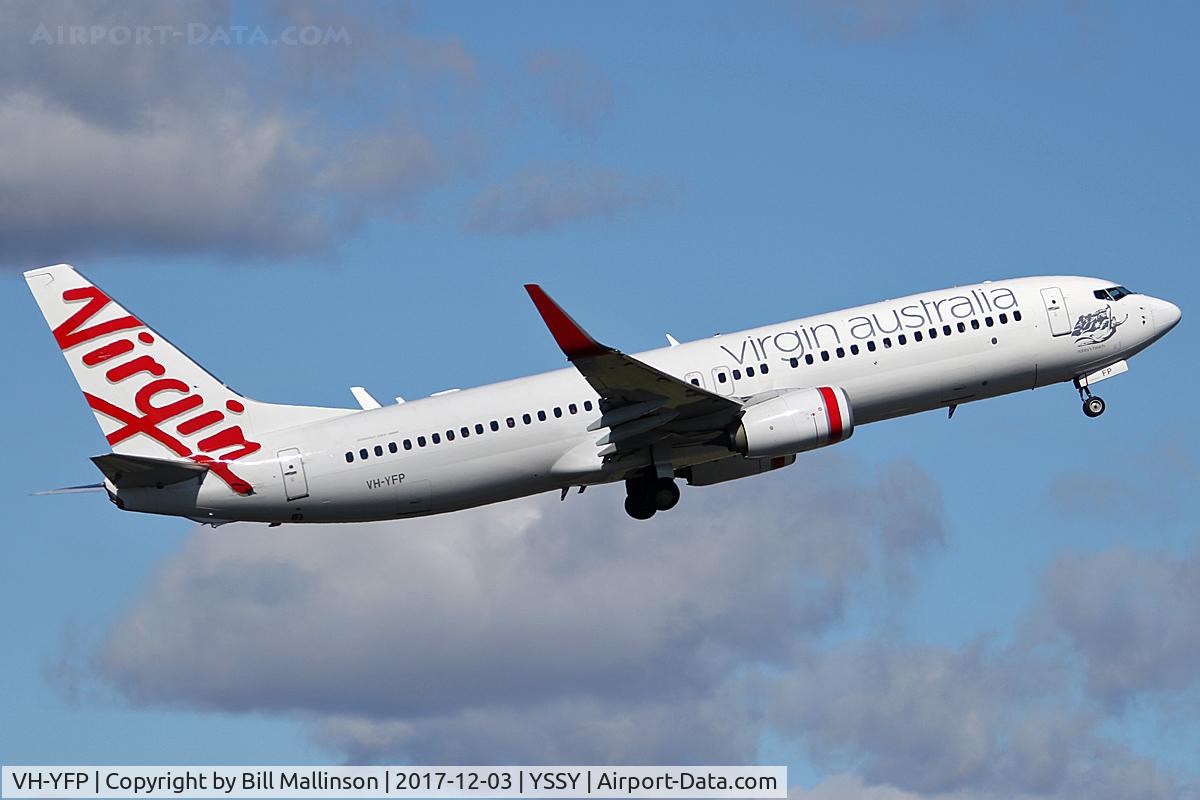 VH-YFP, 2013 Boeing 737-8FE C/N 41011, AWAY FROM 34L