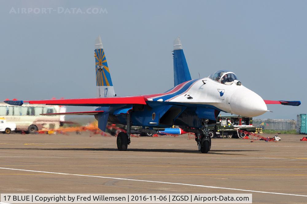 17 BLUE, Sukhoi Su-27P C/N 00000, 