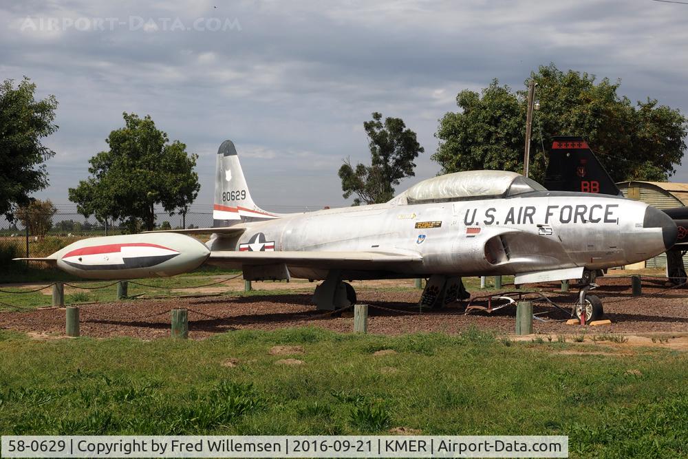 58-0629, 1958 Lockheed T-33A Shooting Star C/N 580-1598, 84FITS