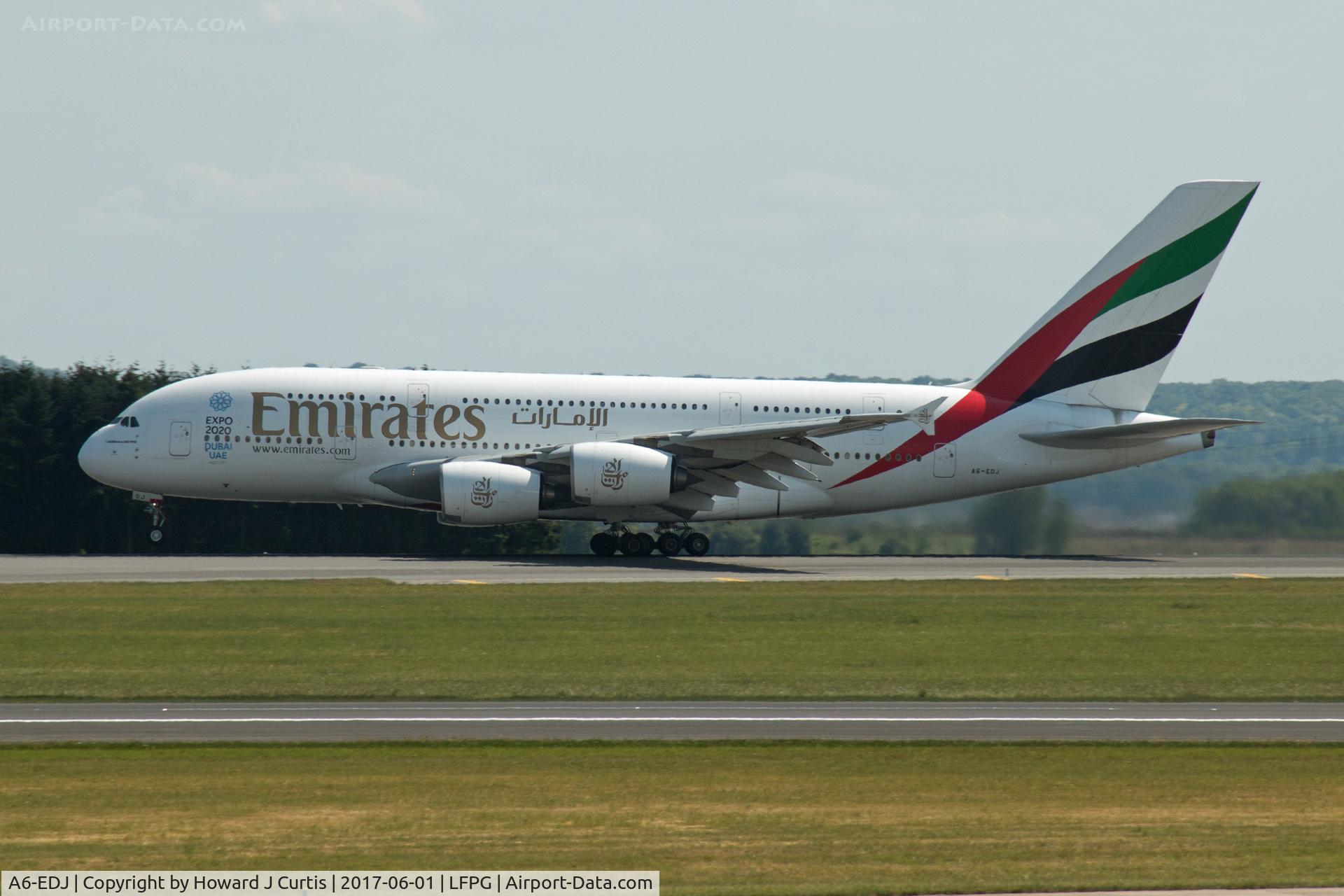 A6-EDJ, 2006 Airbus A380-861 C/N 009, On departure.