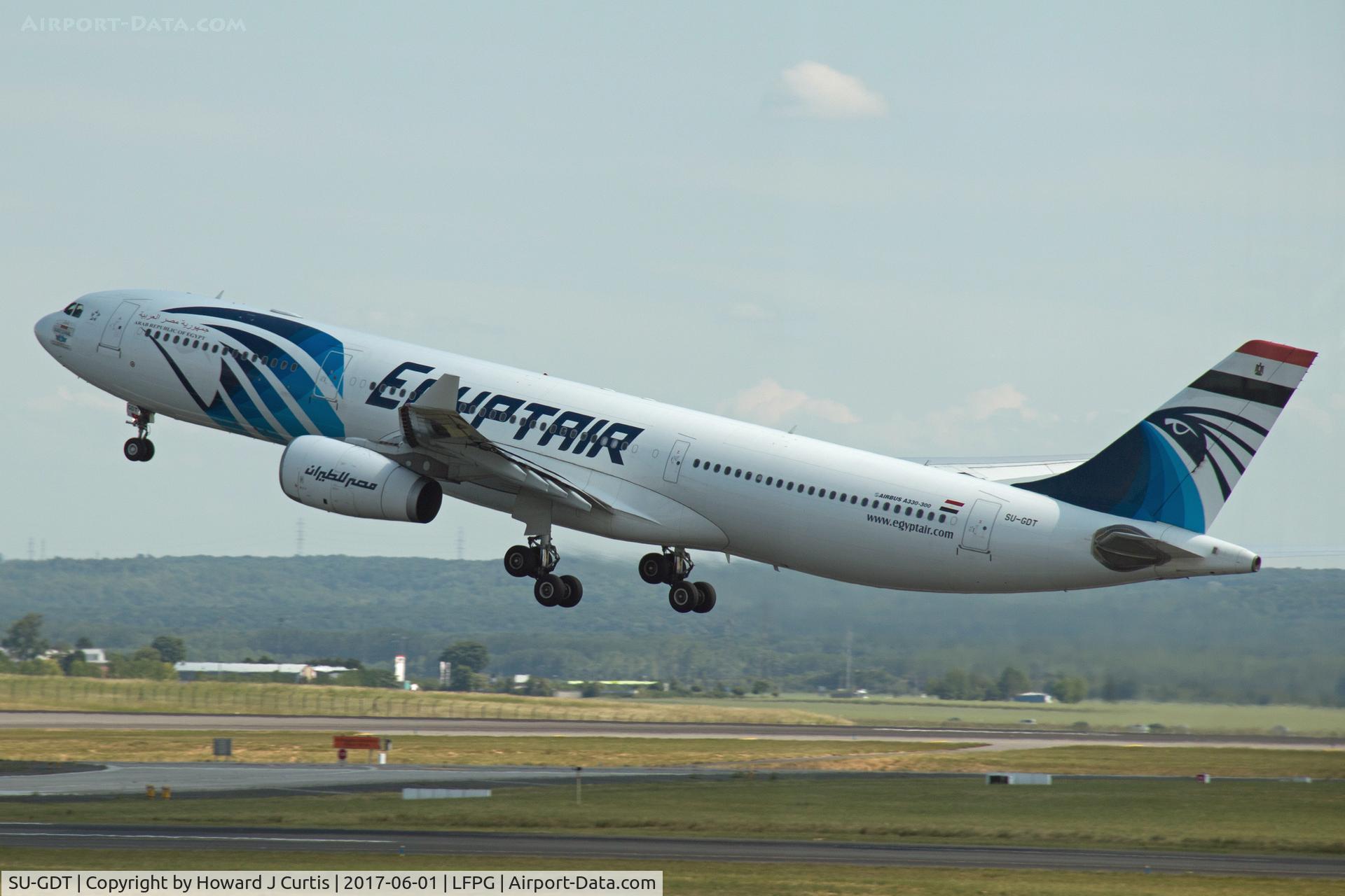 SU-GDT, 2011 Airbus A330-343X C/N 1230, On departure