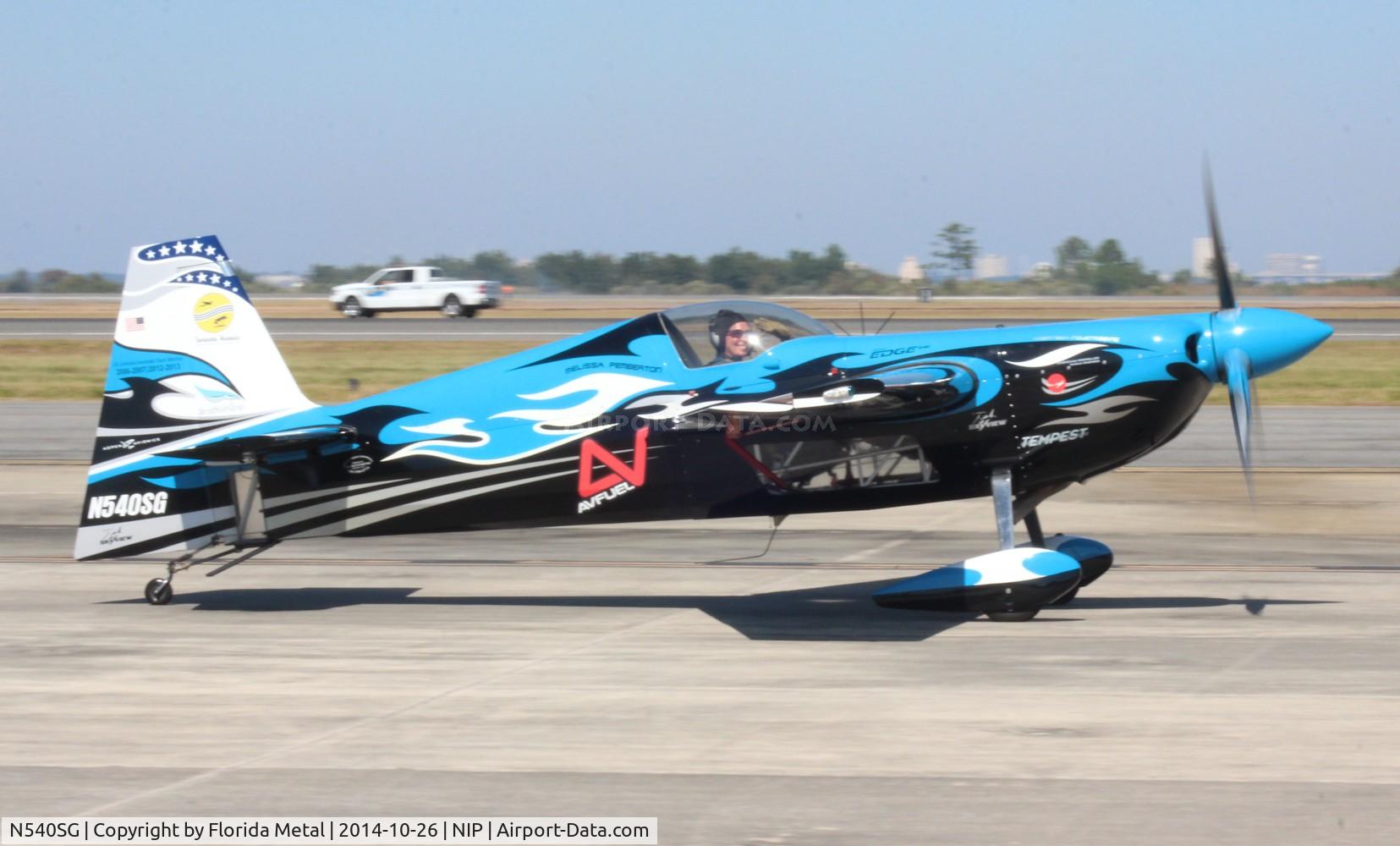 N540SG, 2005 Zivko Edge 540 C/N 0035, Melissa Pemberton