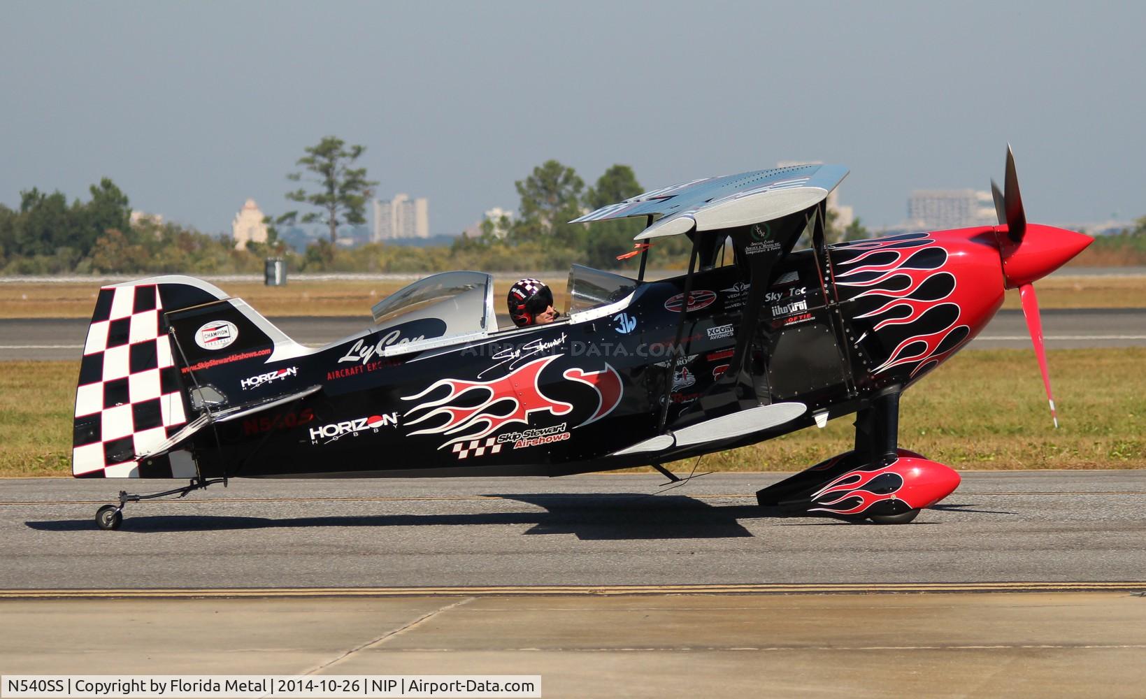 N540SS, 2011 Pitts S-2S Special C/N 006, Skip Stewart