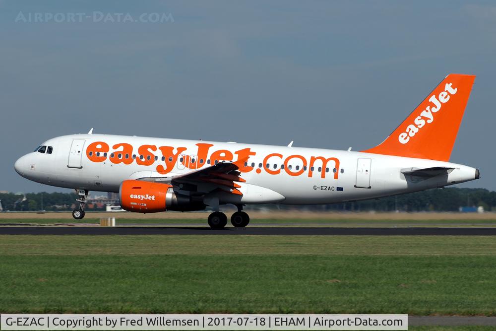 G-EZAC, 2006 Airbus A319-111 C/N 2691, EASYJET