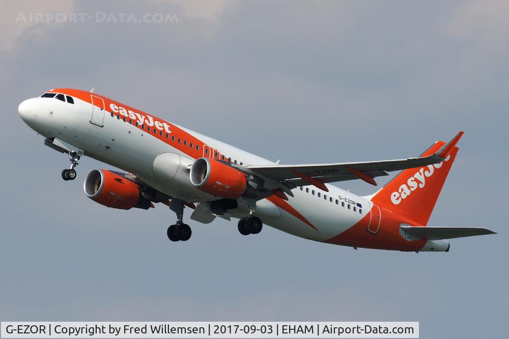 G-EZOR, 2015 Airbus A320-214 C/N 6675, EASYJET