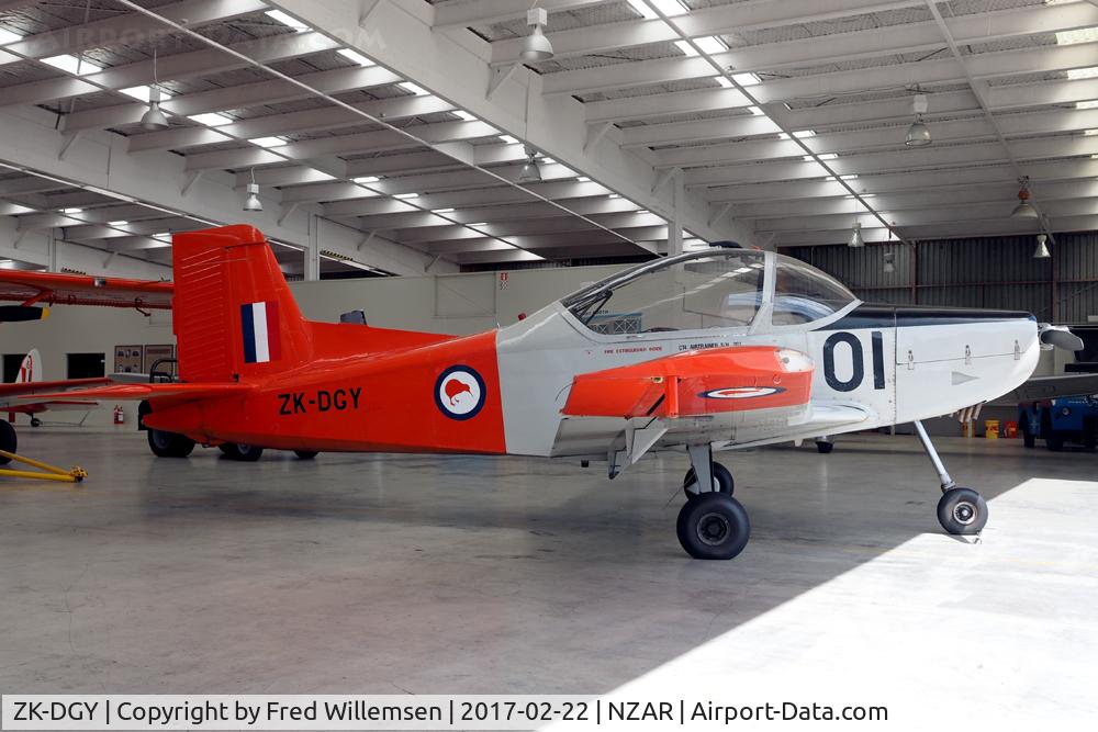 ZK-DGY, Pacific Aerospace CT/4 Airtrainer C/N CT4-001, 