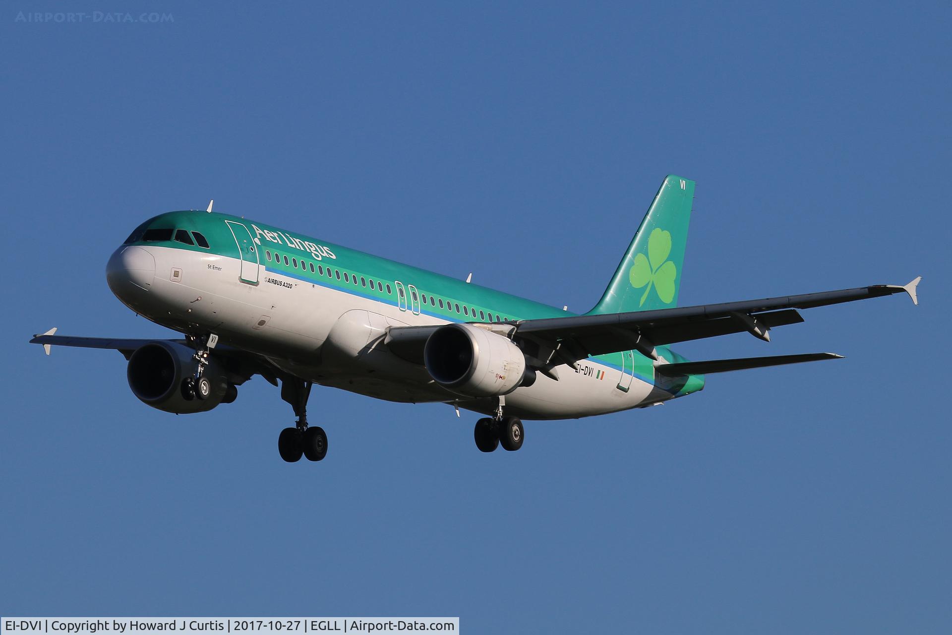 EI-DVI, 2008 Airbus A320-214 C/N 3501, On approach
