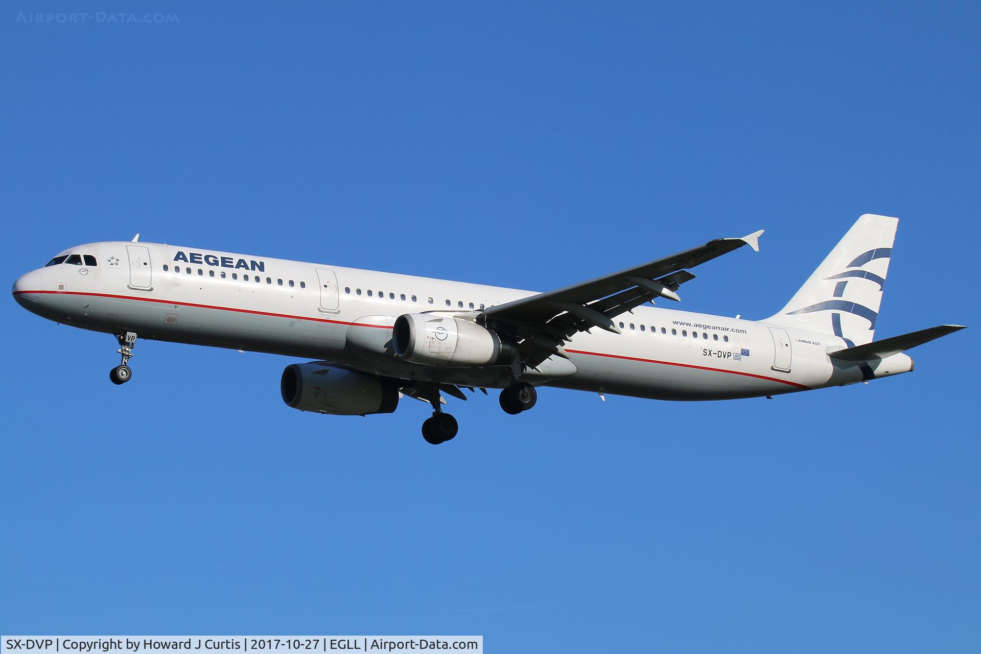 SX-DVP, 2008 Airbus A321-232 C/N 3527, On approach
