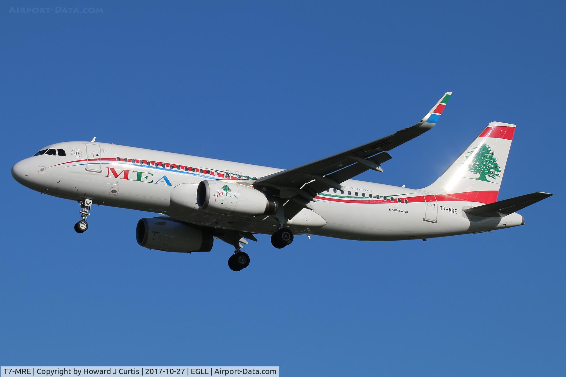 T7-MRE, 2016 Airbus A320-232 C/N 6978, On approach