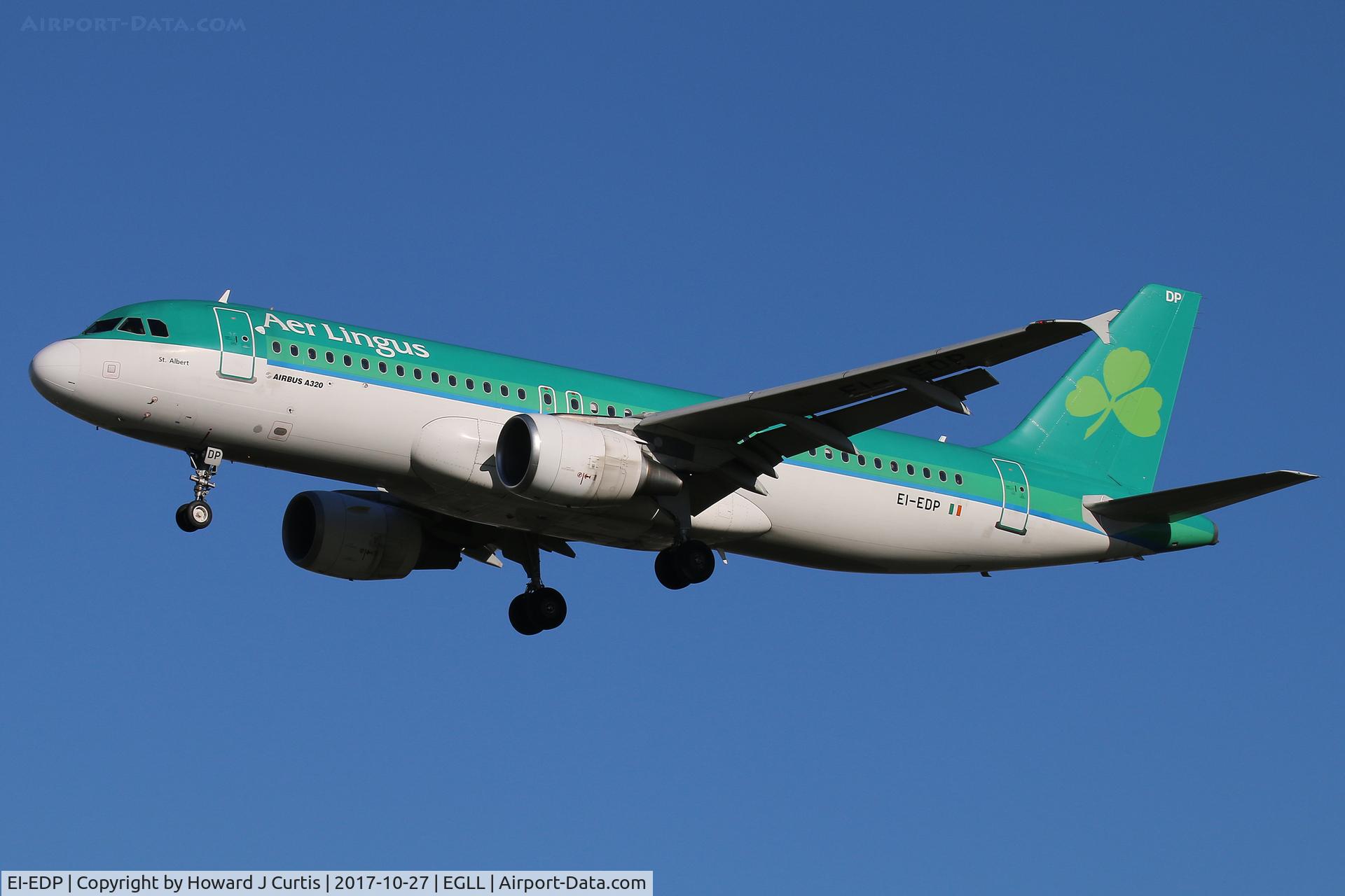 EI-EDP, 2009 Airbus A320-216 C/N 3781, On approach