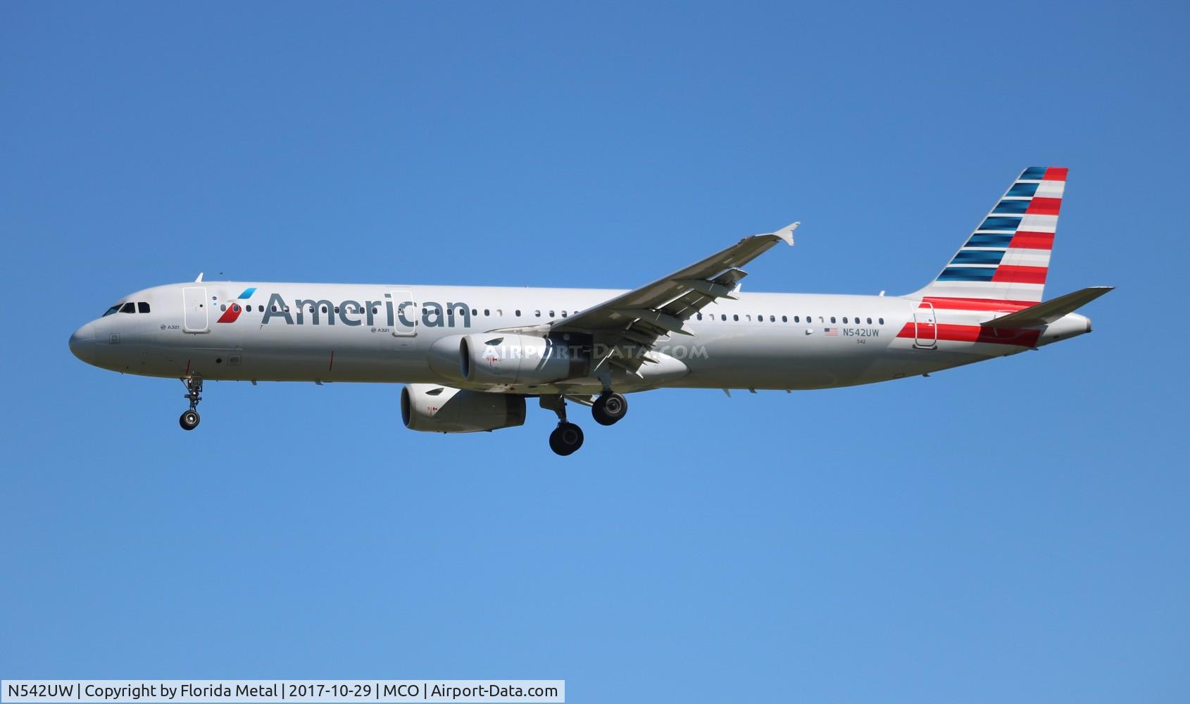 N542UW, 2009 Airbus A321-231 C/N 4134, American