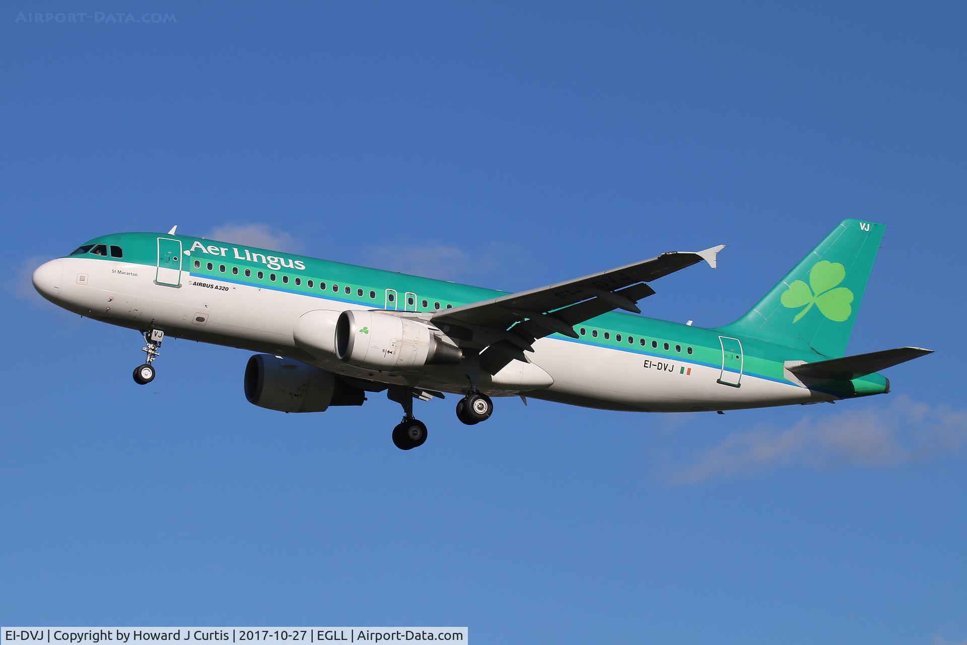 EI-DVJ, 2009 Airbus A320-214 C/N 3857, On approach